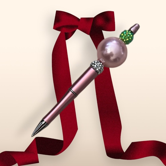 Handcrafted Beaded Ink Pen - Picture 9 of 14